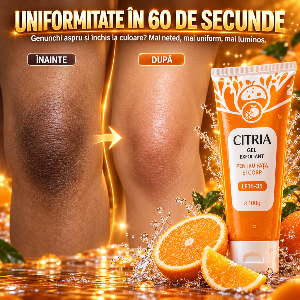 Citria - Gel Activ Exfoliant Cu Portocală